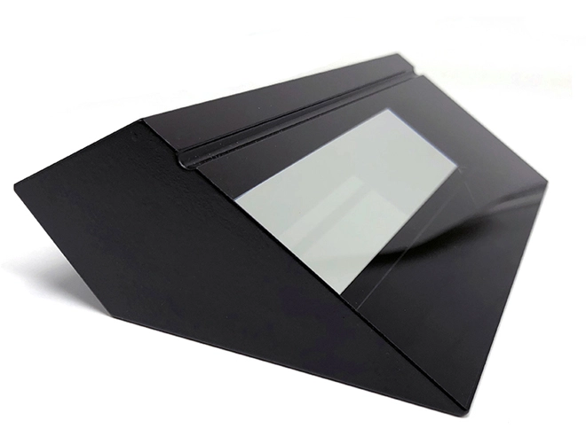 large crystal prism