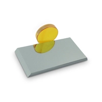 Infrared Optical Germanium ATR Prism AR Coated Customized