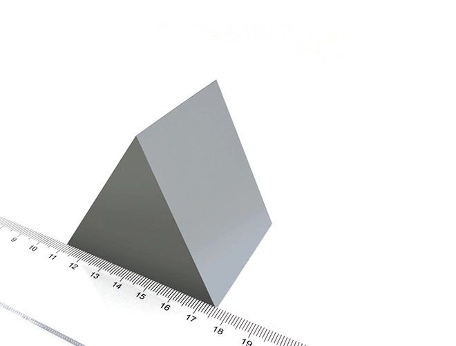 large glass prism