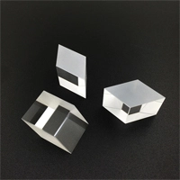 Infrared Optical Sapphire Al2O3 Glass Prism Customized