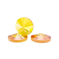 Infrared Optical ZnSe Mini Axicon Lens Coated Customized
