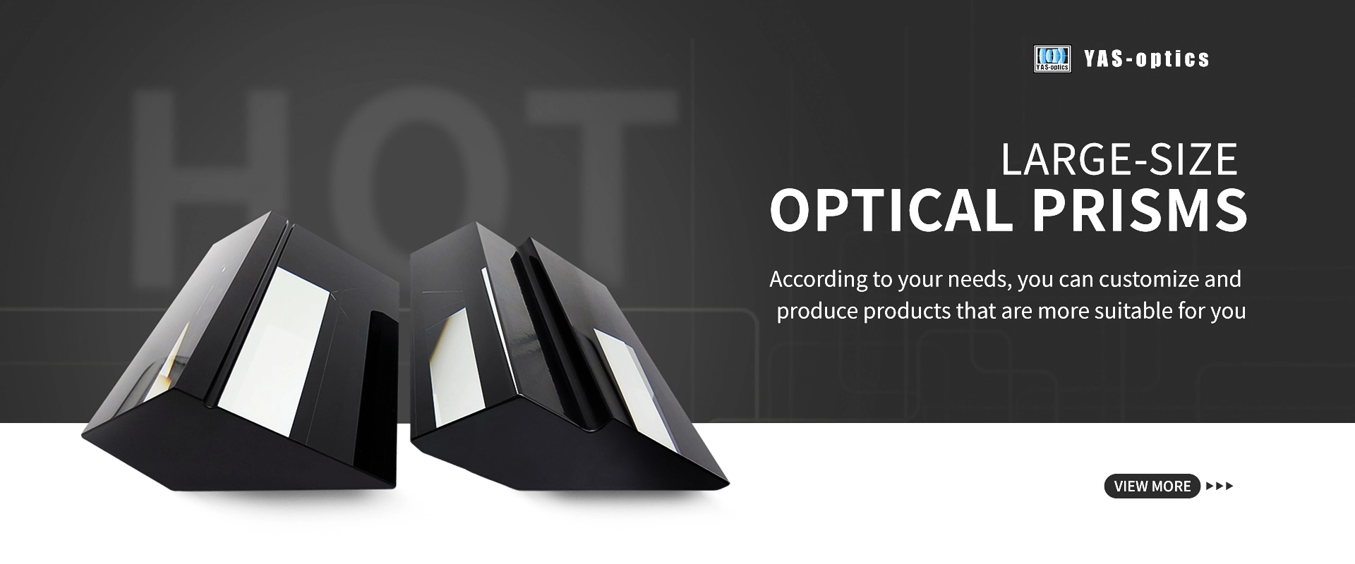 Large-size Optical Prisms